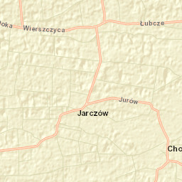 Jarczów Street Map