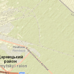 Darnytsia Raion Street Map