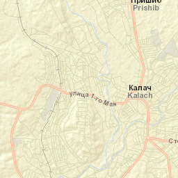 Kalach Street Map