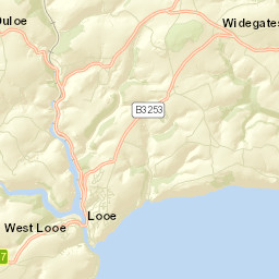 Looe Street Map