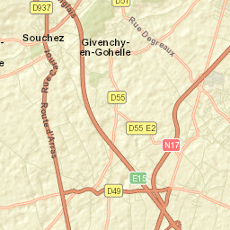 Neuville-Saint-Vaast Street Map