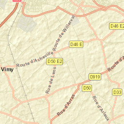 Méricourt Street Map