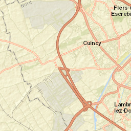 Cuincy Street Map