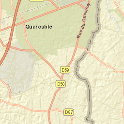 Quiévrechain Street Map