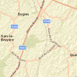 Quévy-le-Petit Street Map