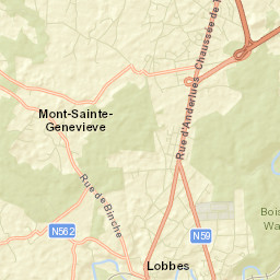 Lobbes Street Map