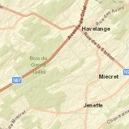Havelange Street Map