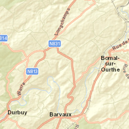 Durbuy Street Map