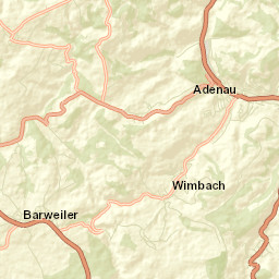 Adenau Street Map