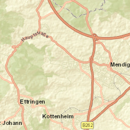 Mendig Street Map