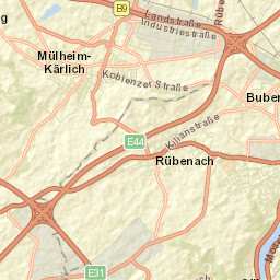 Mülheim-Kärlich Street Map