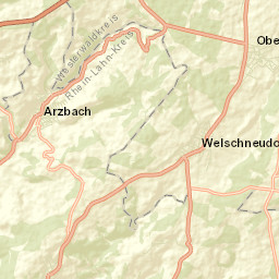 Arzbach Street Map