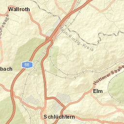 Schlüchtern Street Map