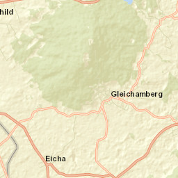 Gleichamberg Street Map