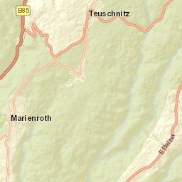 Teuschnitz Street Map