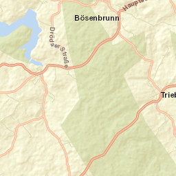 Bösenbrunn Street Map
