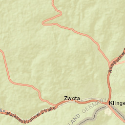 Klingenthal Street Map
