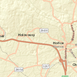 Hořice Street Map