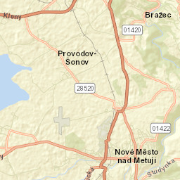 Provodov-Šonov Street Map