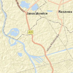 Januszkowice Street Map