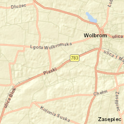 Zarzecze Street Map