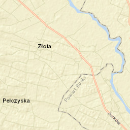 Złota Street Map