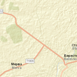 Berestechko Street Map