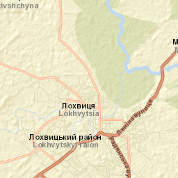 Lokhvytsia Street Map