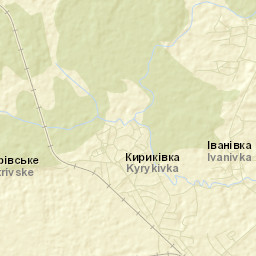 Kyrykivka Street Map