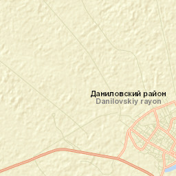 Danilovka Volgograd Oblast Street Map