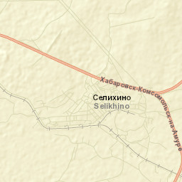 Selikhino Street Map
