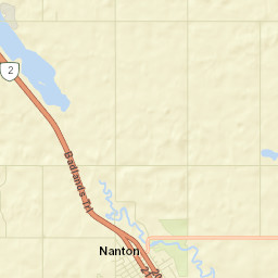 Nanton Street Map