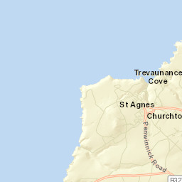 Saint Agnes Street Map