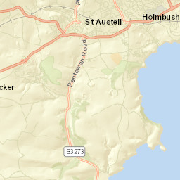 St Austell Street Map