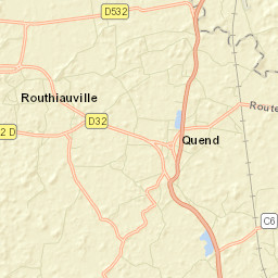 Quend Street Map