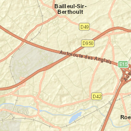 Fampoux Street Map