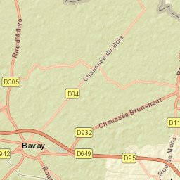 Bavay Street Map