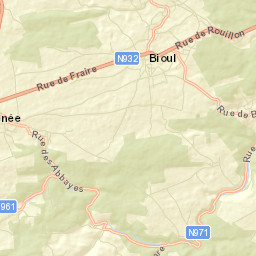 Province de Namur Street Map