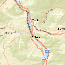 Yvoir Street Map
