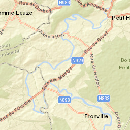 Somme-Leuze Street Map