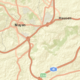 Mayen Street Map
