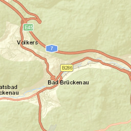 Bad Brückenau Street Map