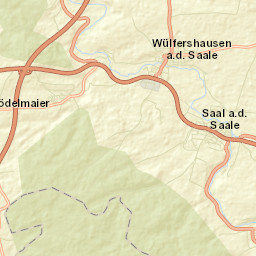 Wülfershausen Street Map
