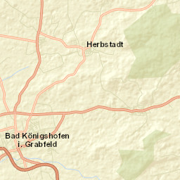 Bad Königshofen im Grabfeld Street Map