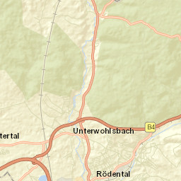 Rödental Street Map