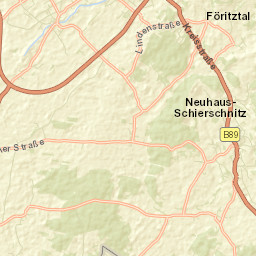 Neuhaus-Schierschnitz Street Map