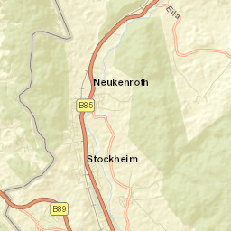 Stockheim Street Map