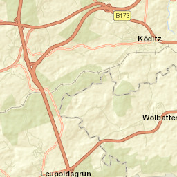 Leupoldsgrün Street Map