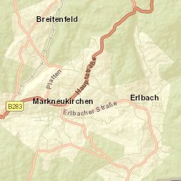 Markneukirchen Street Map