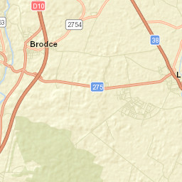 Luštěnice Street Map